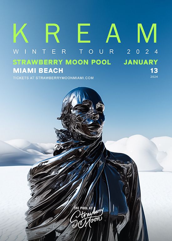 Kream Pool Party Tickets at Strawberry Moon in Miami Beach by
