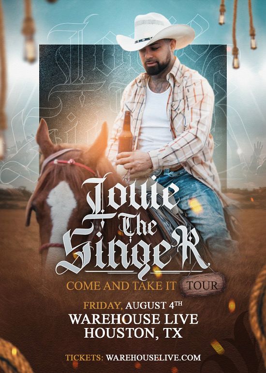 LOUIE THESINGER COME AND TAKE IT TOUR Tickets at The Studio at