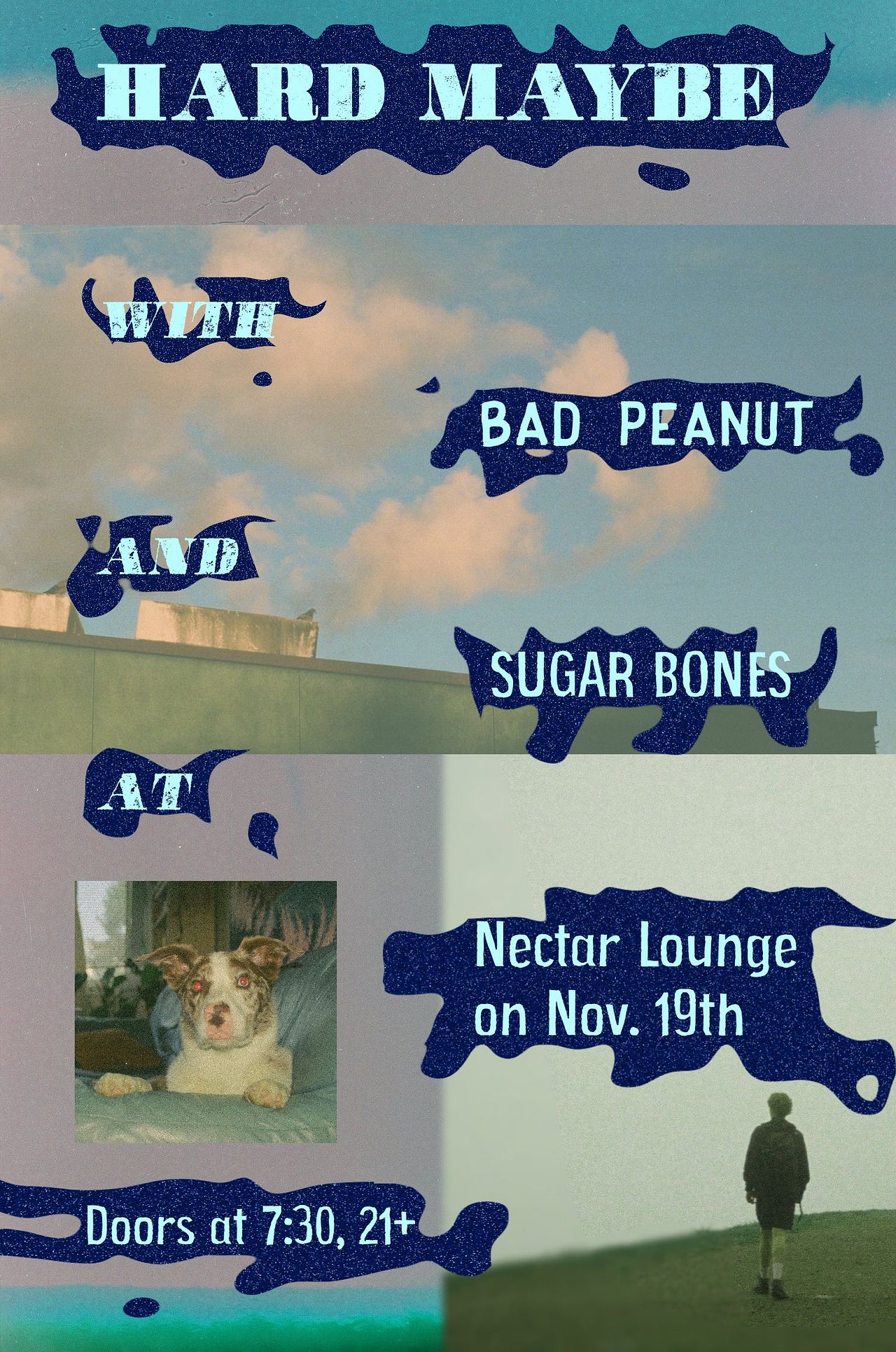 BAD PEANUT, Hard Maybe, Sugar Bones at Nectar Lounge