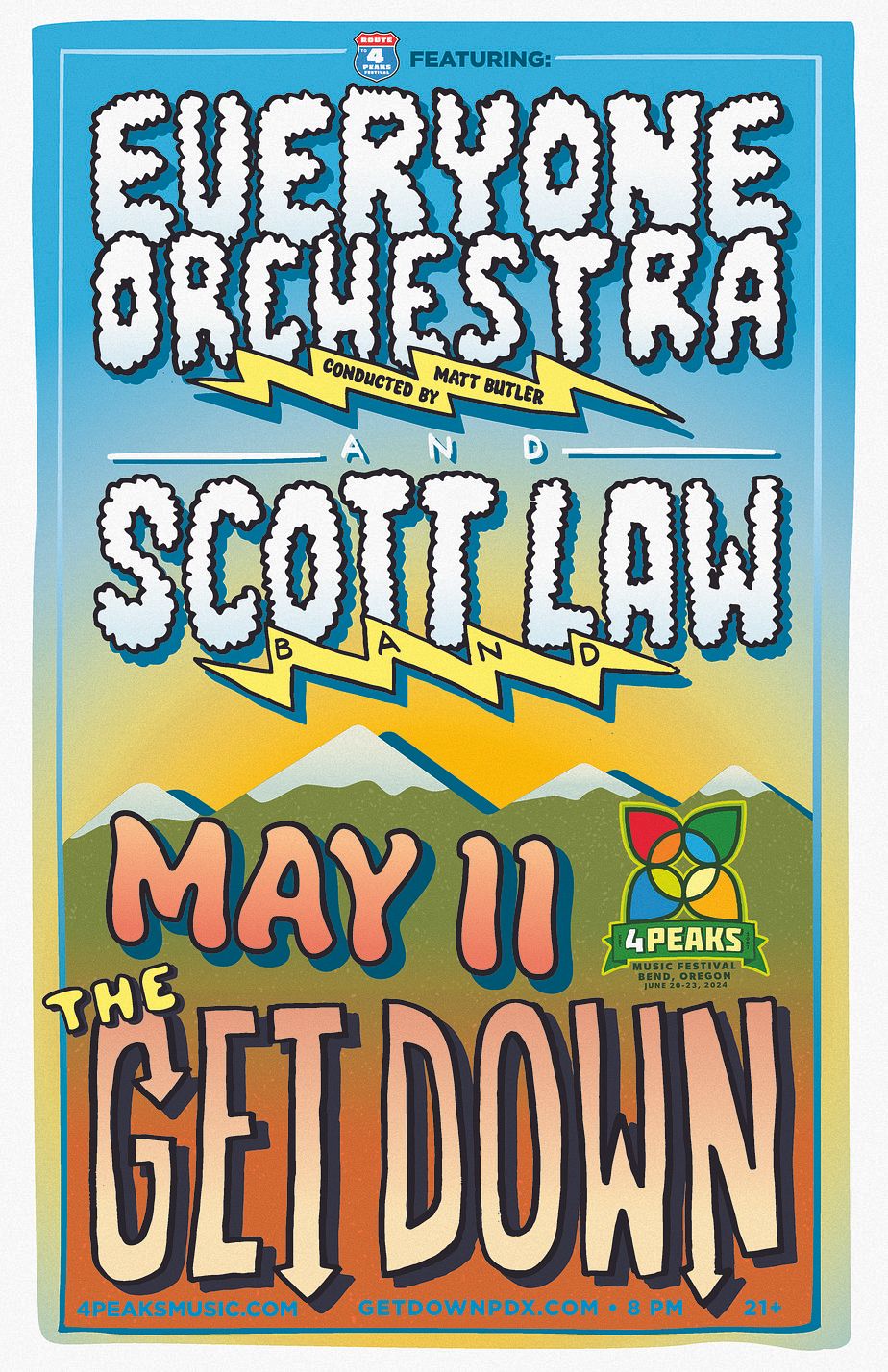 Everyone Orchestra & Scott Law Band Tickets at The Get Down in Portland ...