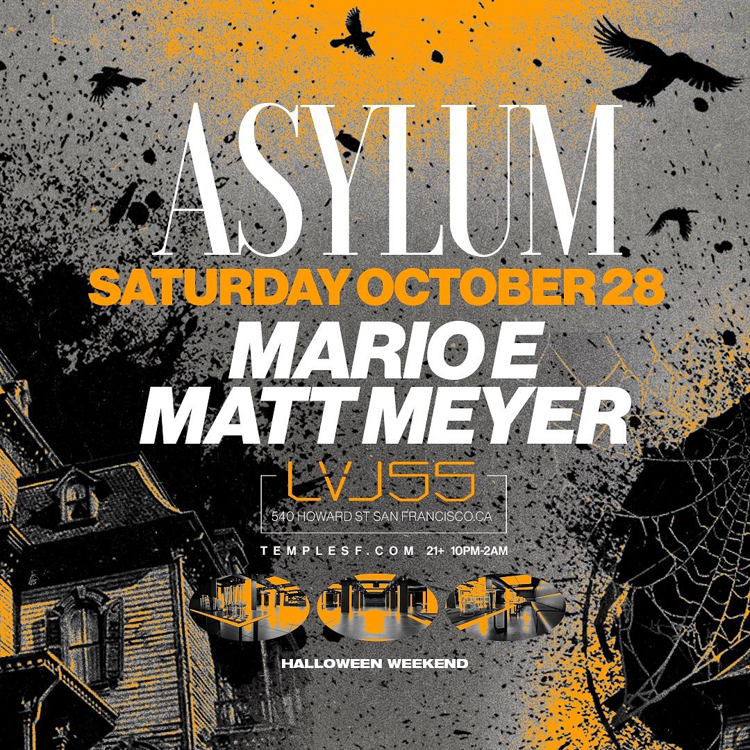 Mario E @ LVL 55 Tickets at Temple Nightclub in SF by Temple Nightclub ...