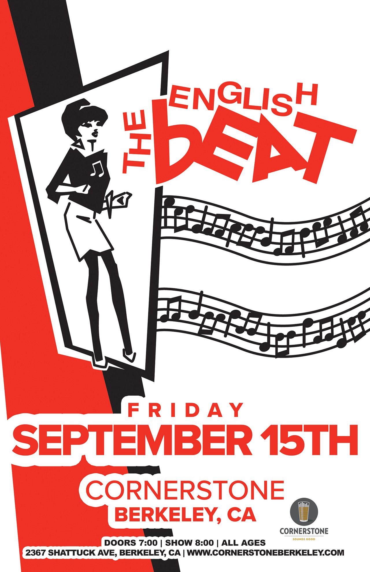 The English Beat Tickets at Cornerstone in Berkeley by Cornerstone