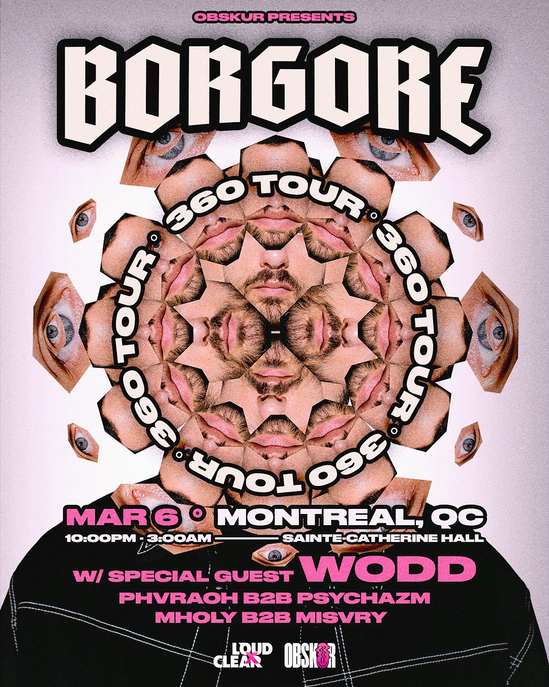 BORGORE [360 TOUR] Tickets at Sainte Catherine Hall in Montréal by ...