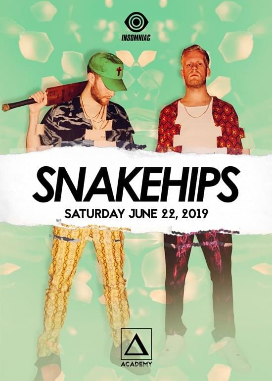 Snakehips Tickets at Academy Nightclub in Los Angeles by Academy | Tixr