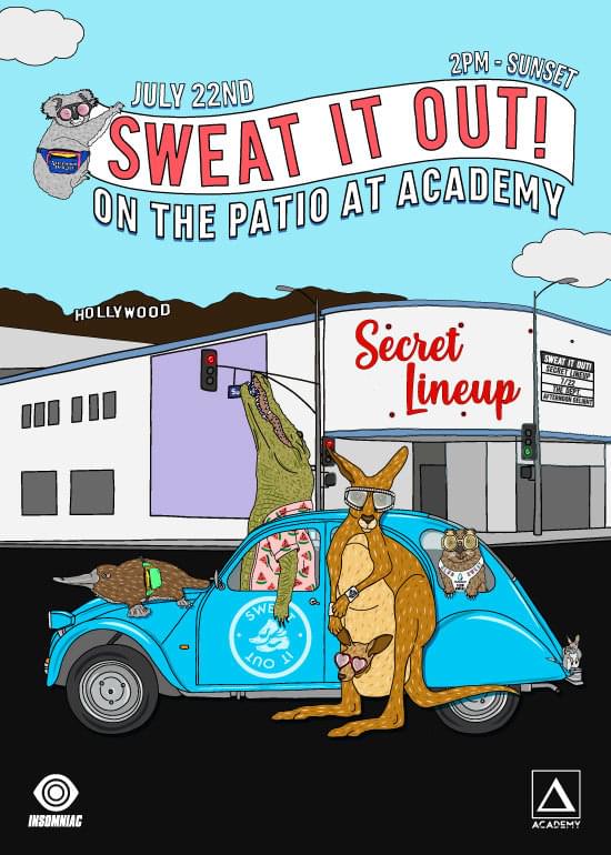 Sweat It Out On The Patio At Academy Tickets At Academy Nightclub