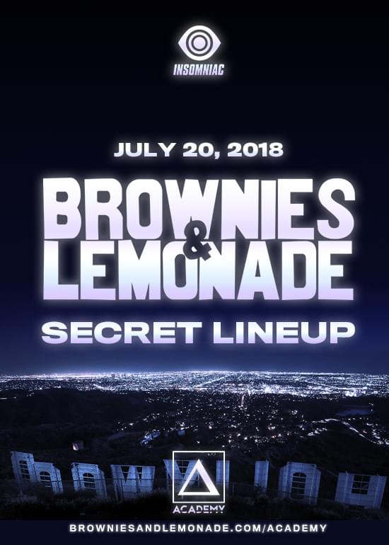 Brownies & Lemonade Tickets at Academy in Los Angeles by
