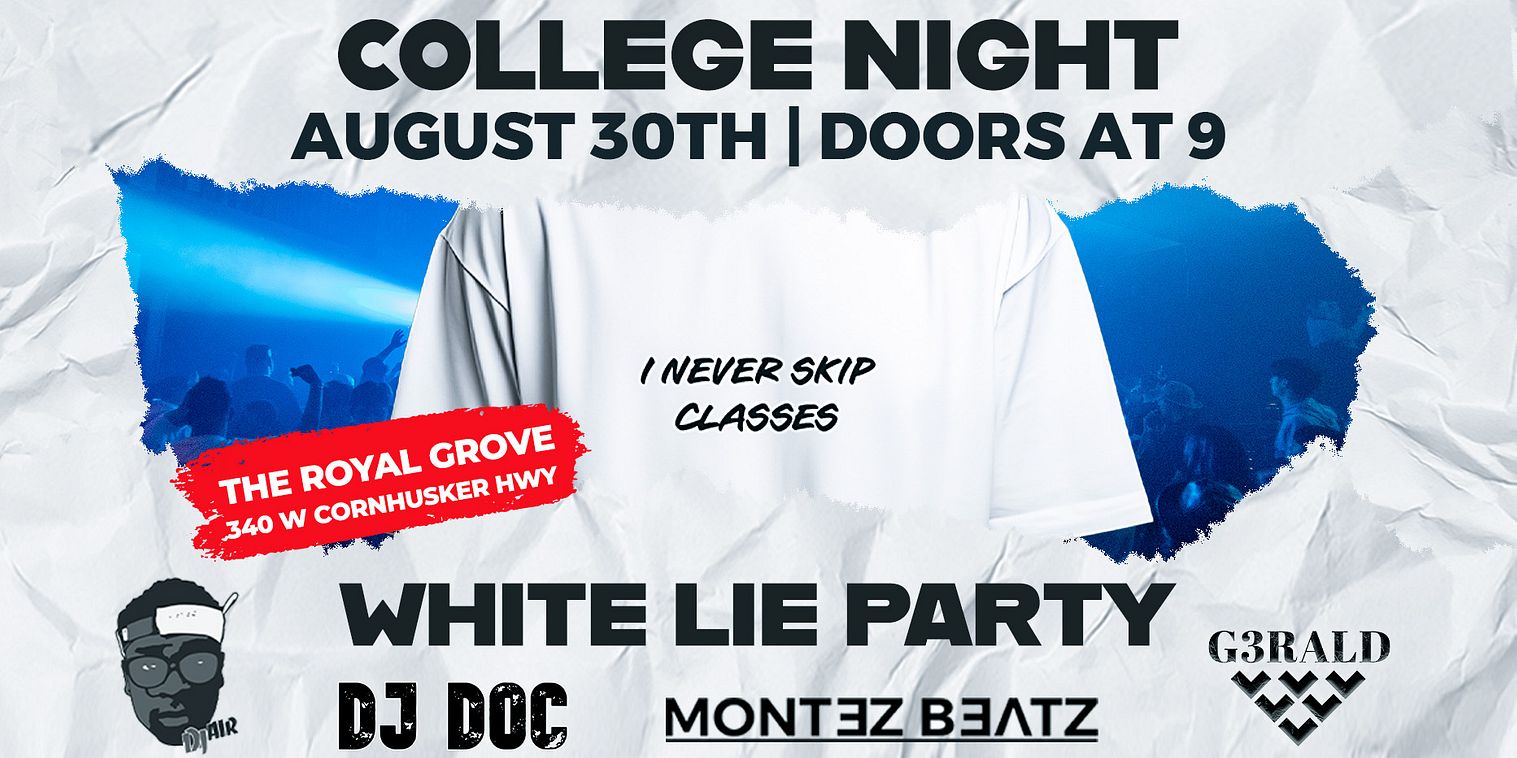 White Lies Themed Party 1
