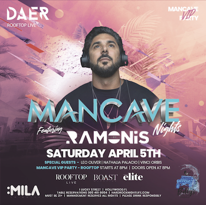 Mancave Nights | Rooftop Live Tickets at Rooftop Live in Hollywood by