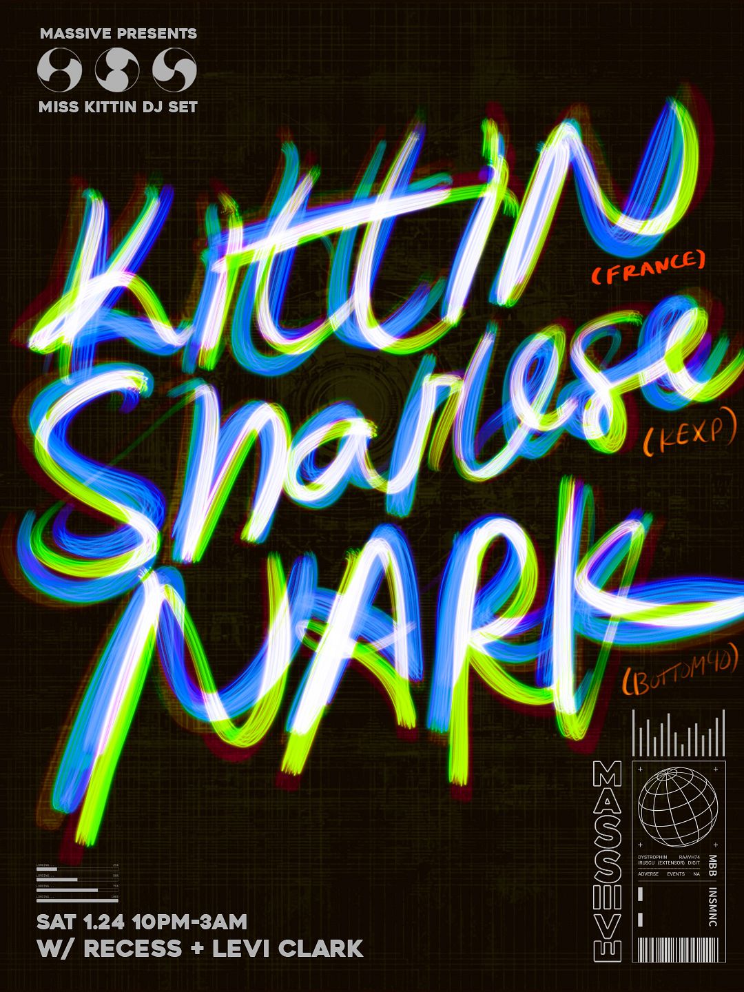KITTIN (Miss Kittin DJ Set) Tickets at Massive in Seattle by