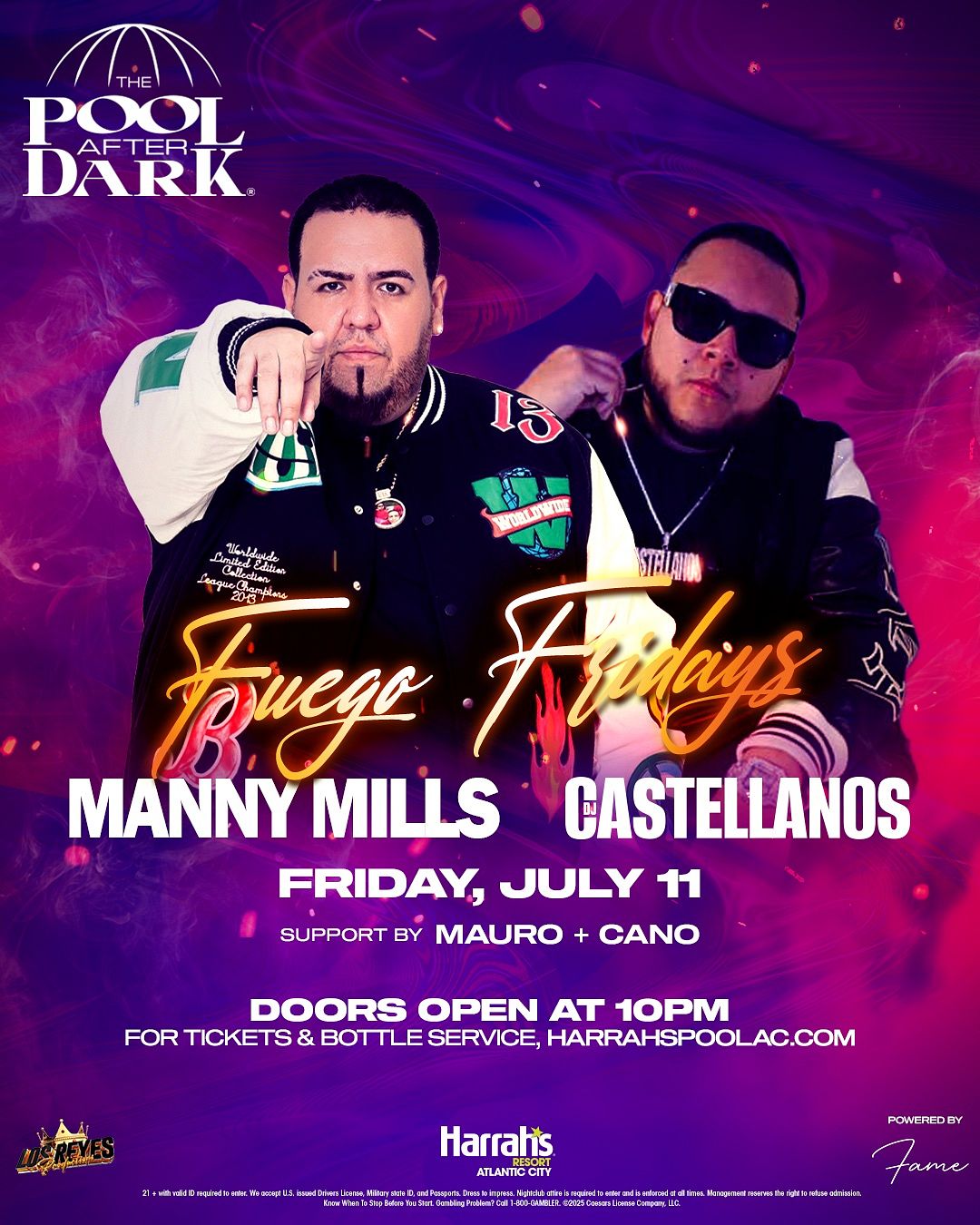 Fuego Friday at The Pool After Dark Friday, July 11, 2025