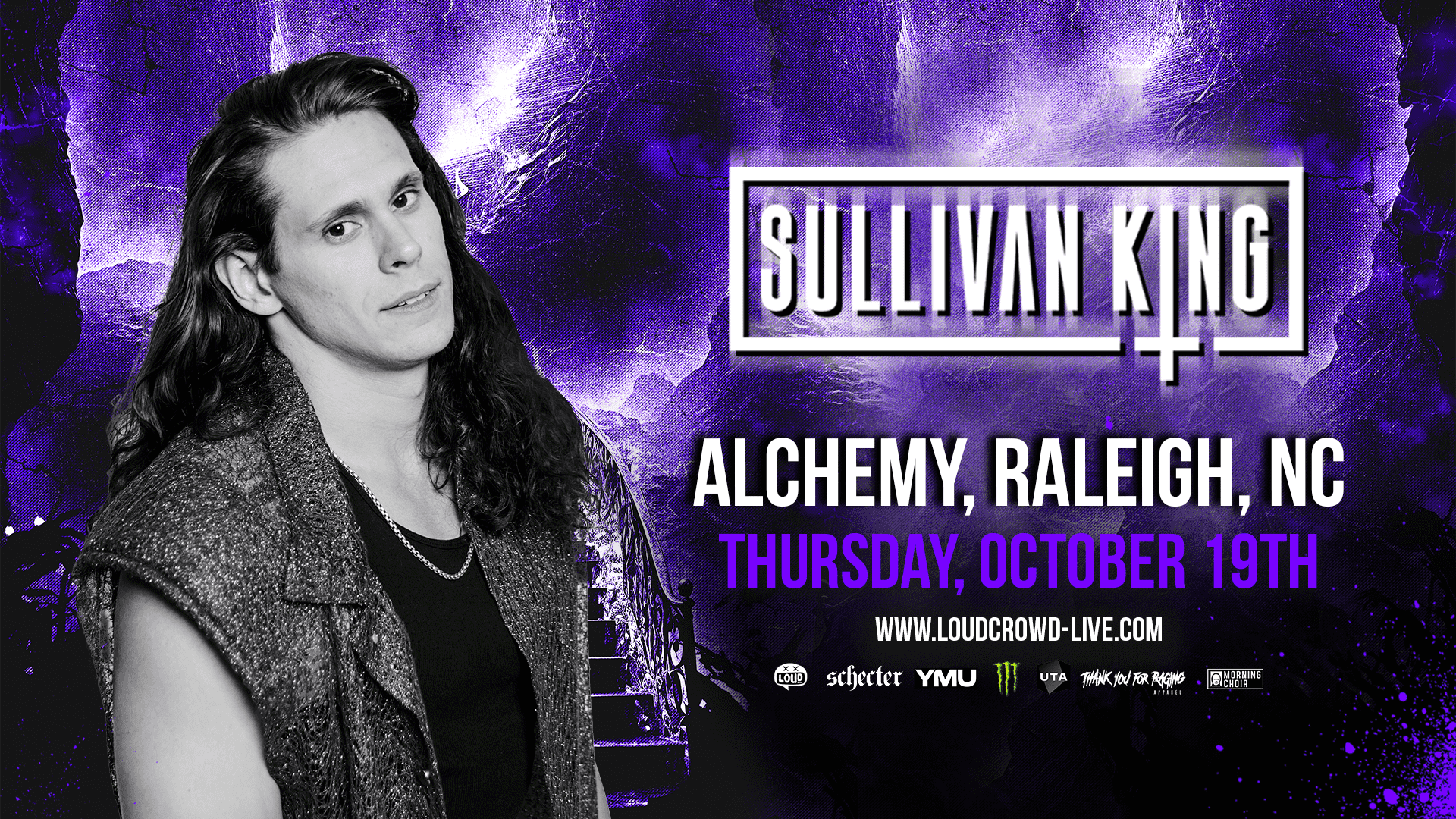 Sullivan King Tickets at Alchemy in Raleigh by Loud Crowd Raleigh ...