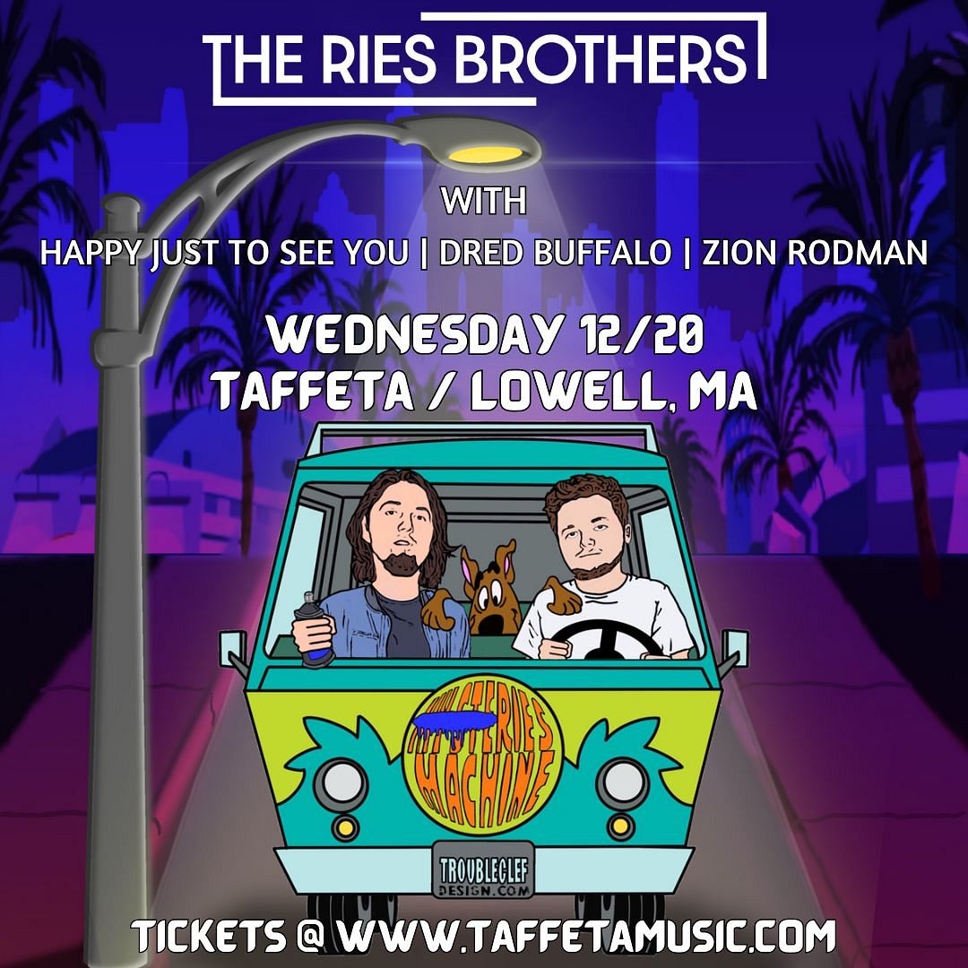 The Ries Brothers Tickets At Taffeta Music Hall In Lowell By Taffeta 