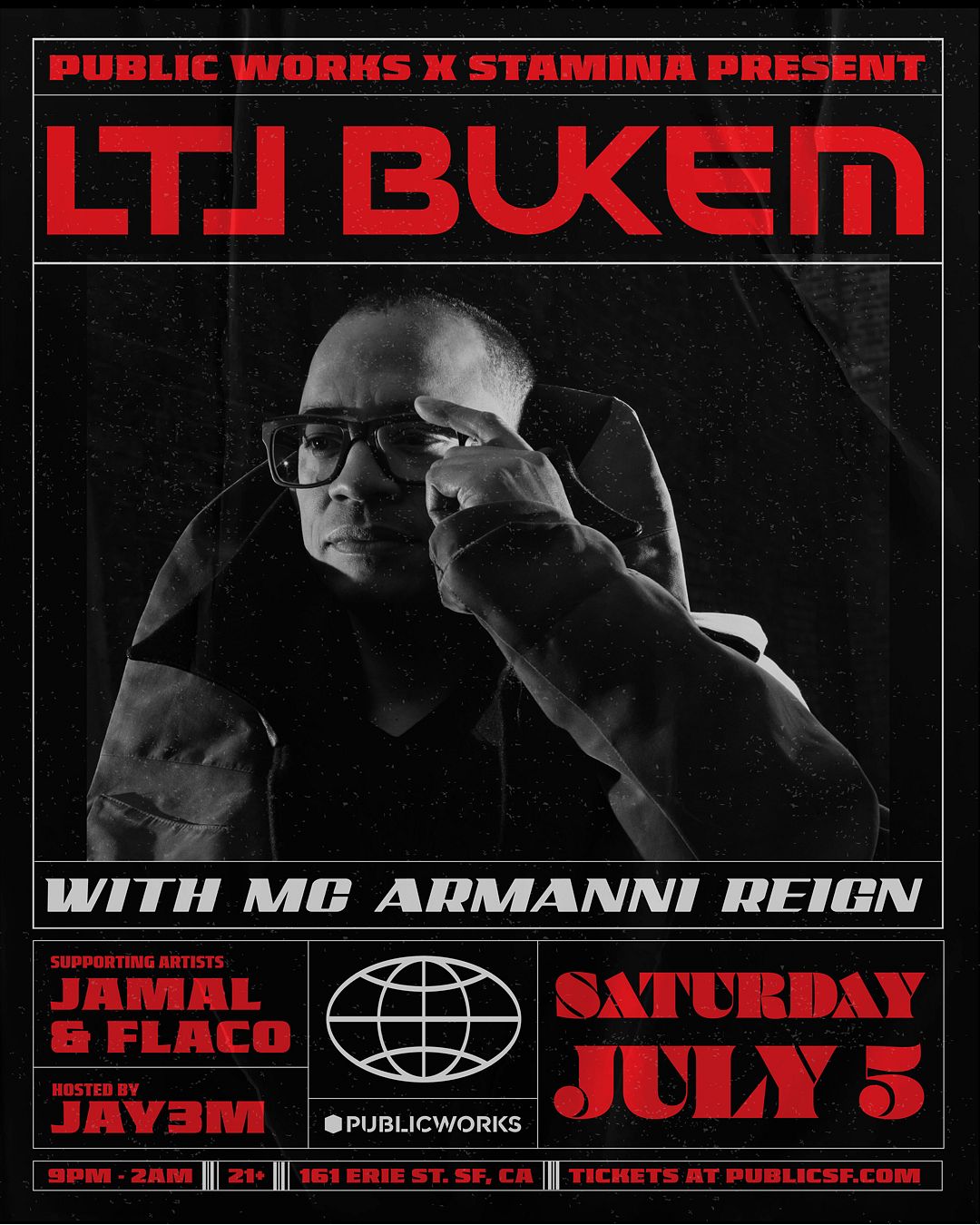 LTJ Bukem presented by Public Works & Stamina Tickets | Tixr
