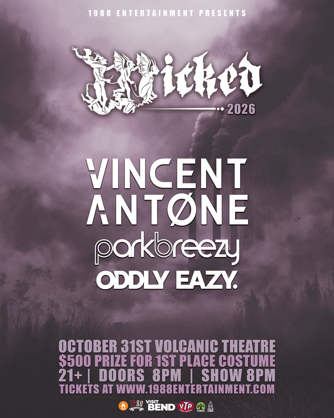 parkbreezy — Volcanic Theater Pub, 2026-11-01