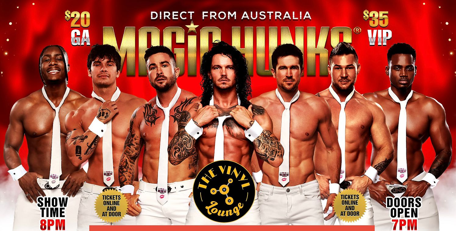 MAGIC HUNKS Tickets at The Vinyl Lounge in Nashville by The Vinyl ...