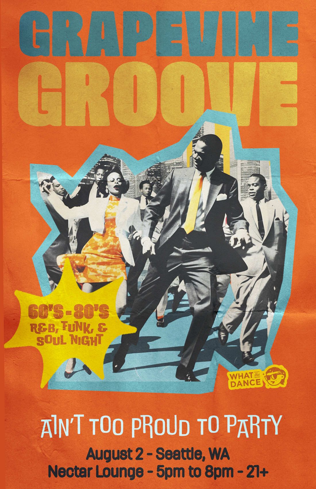 GRAPEVINE GROOVE: A MOTOWN-INSPIRED NIGHT OF 60s, 70s, & 80s