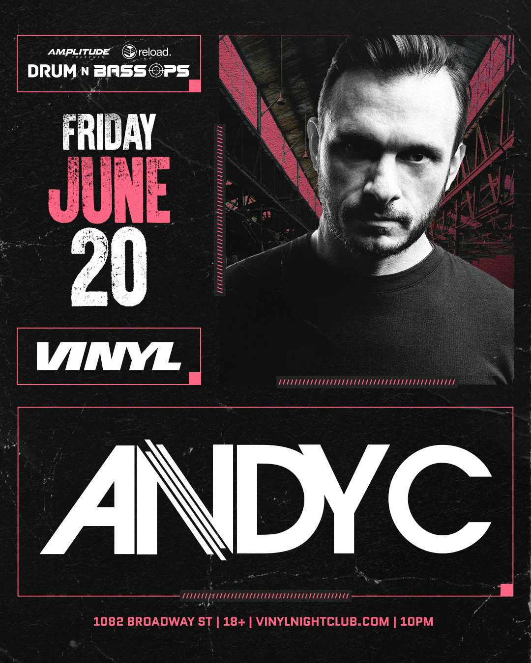 Andy C Tickets at Club Vinyl in Denver by Club Vinyl | Tixr