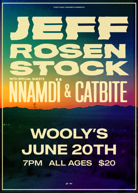 Jeff Rosenstock No Dream Tour Tickets at Wooly's in Des Moines by