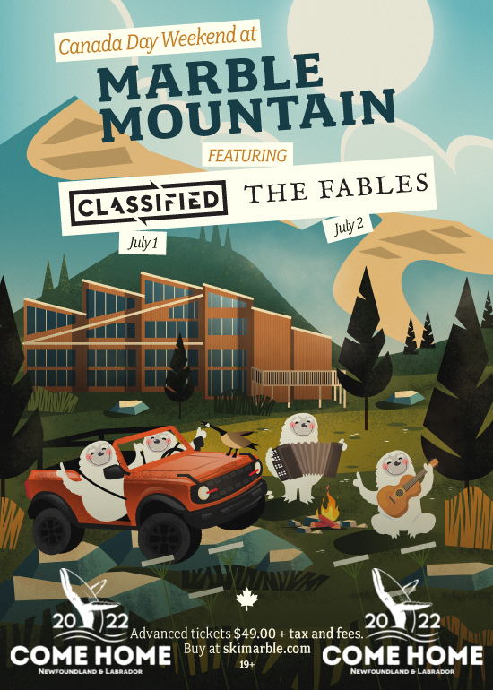 klasse tetraëder moord THE FABLES w/ Jesse Hackett Band Tickets at Marble Mountain Resort in  Steady Brook by Marble Mountain | Tixr