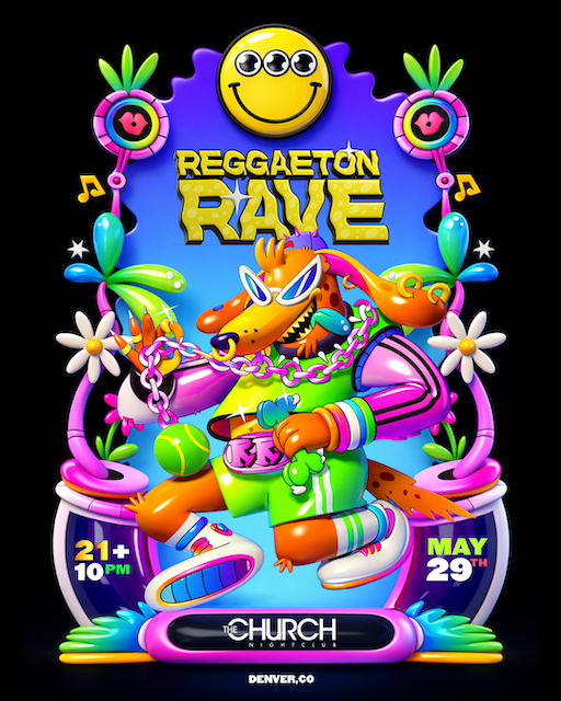 Denver Rave Turpin Reggaeton Rave Tickets at The Church Nightclub in Denver by The Church ...
