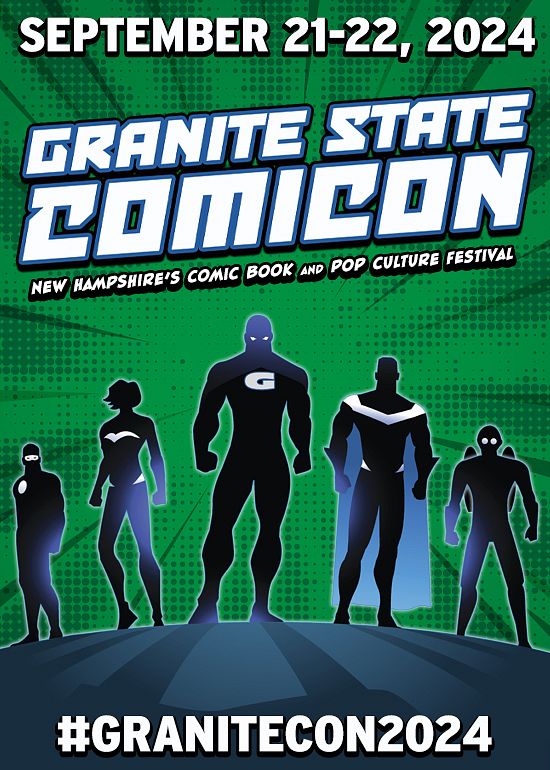 Granite State Comicon 2024 Tickets at DoubleTree by Hilton in