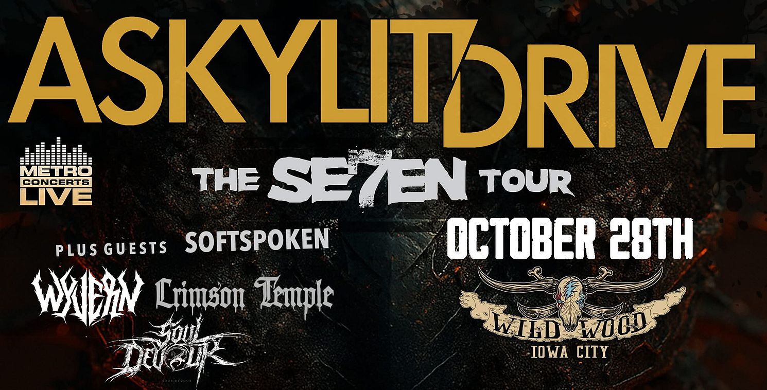 邦楽 Spy47 - TICKET TO SWEETLAND A Skylit Drive - The SE7EN Tour Tickets at Wildwood in Iowa City