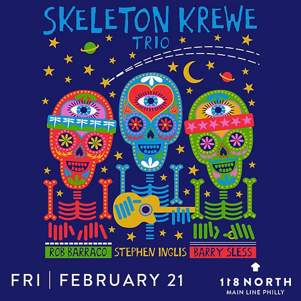 Skeleton Krewe Trio ft. Rob Barraco (Dark Star), Stephen Inglis, and Barry Sless