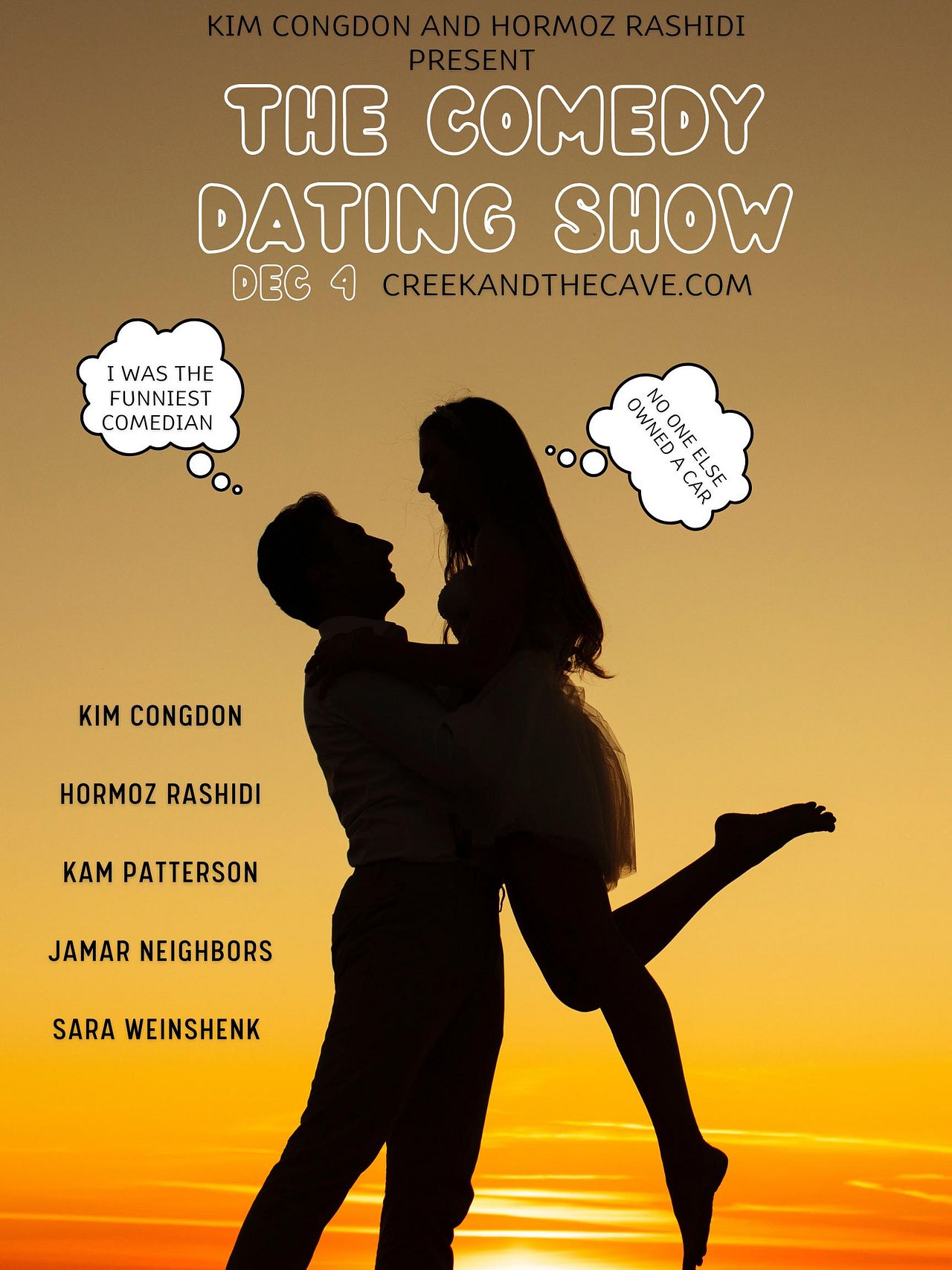 Dating in Austin: A Live Blind Dating Show in Austin at The Creek