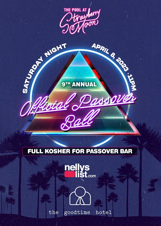 Official Passover Ball Tickets at Strawberry Moon in Miami Beach by