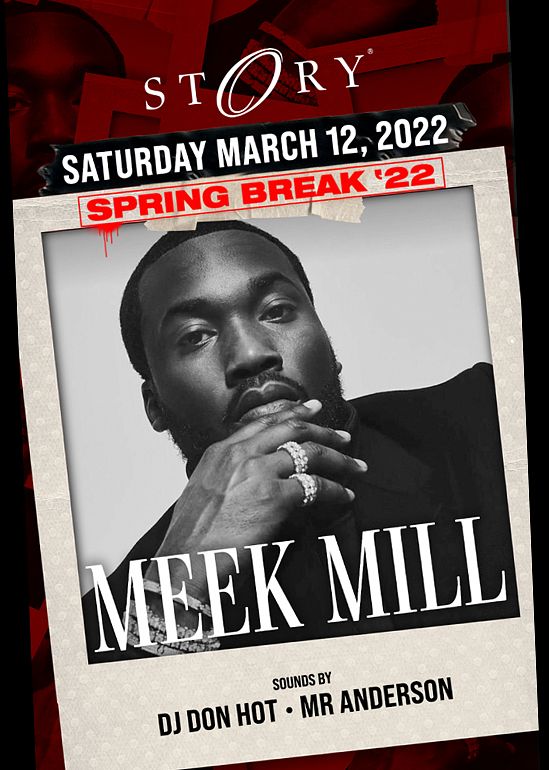 Meek Mill at STORY 1/14/23 – The Soul Of Miami