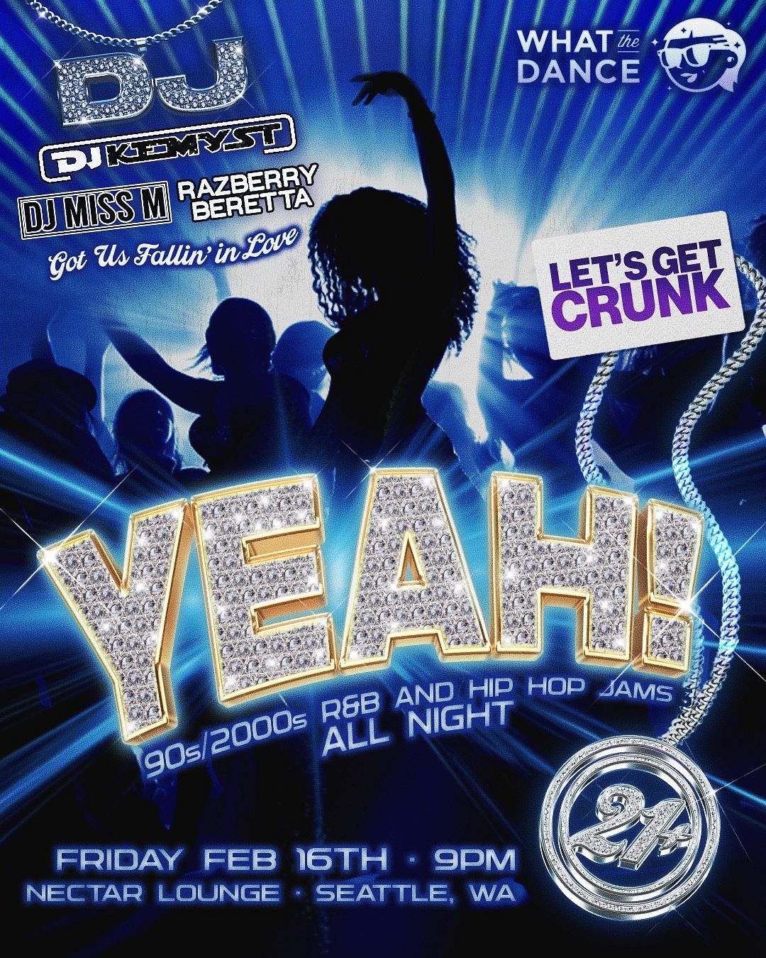 YEAH! 90s/2000s R&B and Hip Hop Jams Tickets at Nectar Lounge in