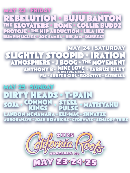 California Roots Music & Arts Festival 2025 Tickets at Monterey County ...