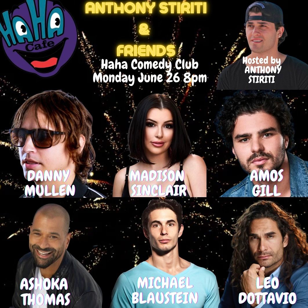 Anthony Stiriti & Friends Tickets at Ha Ha Comedy Club in Los Angeles