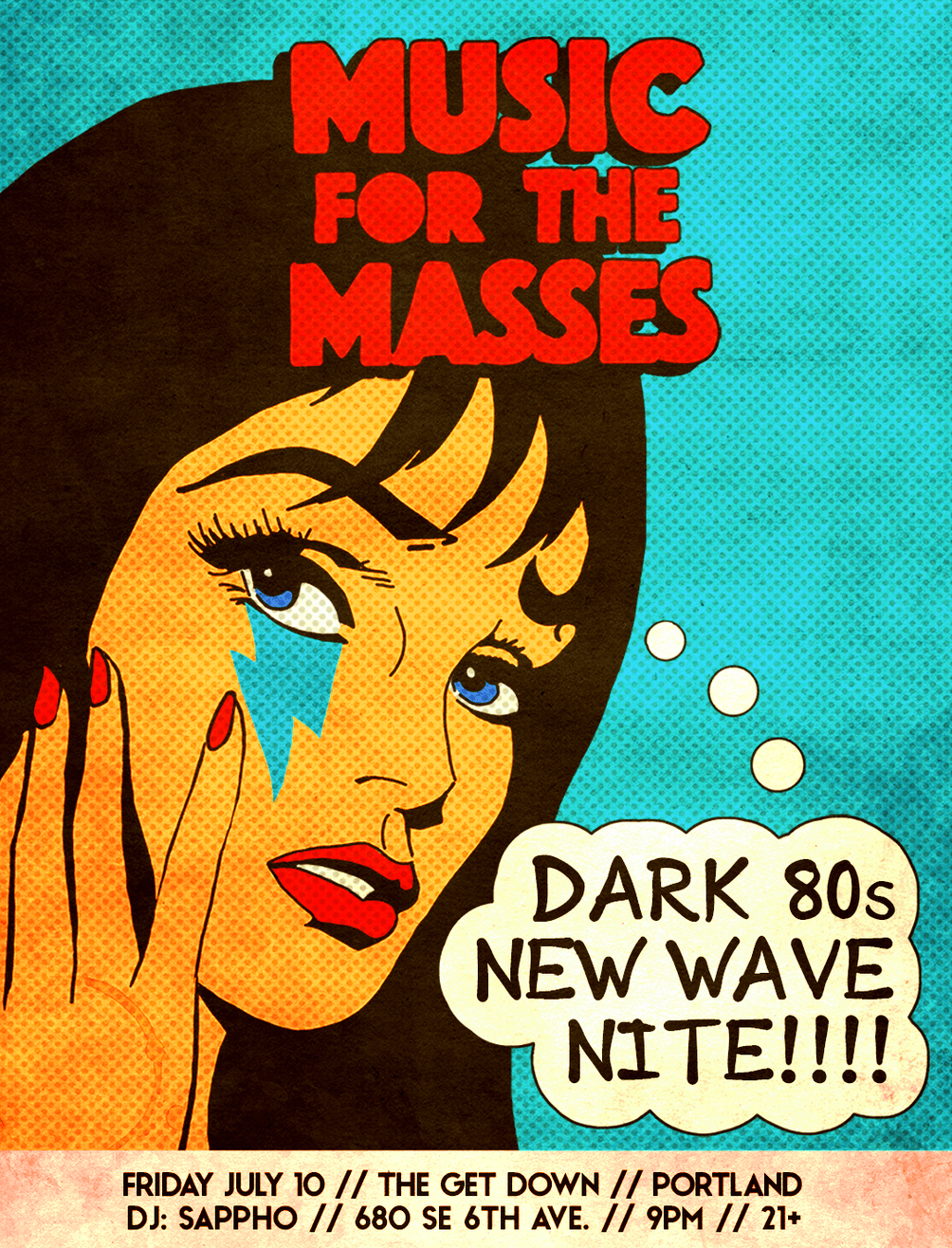 Music for the Masses: Dark 80's New Wave Nite Tickets at The Get