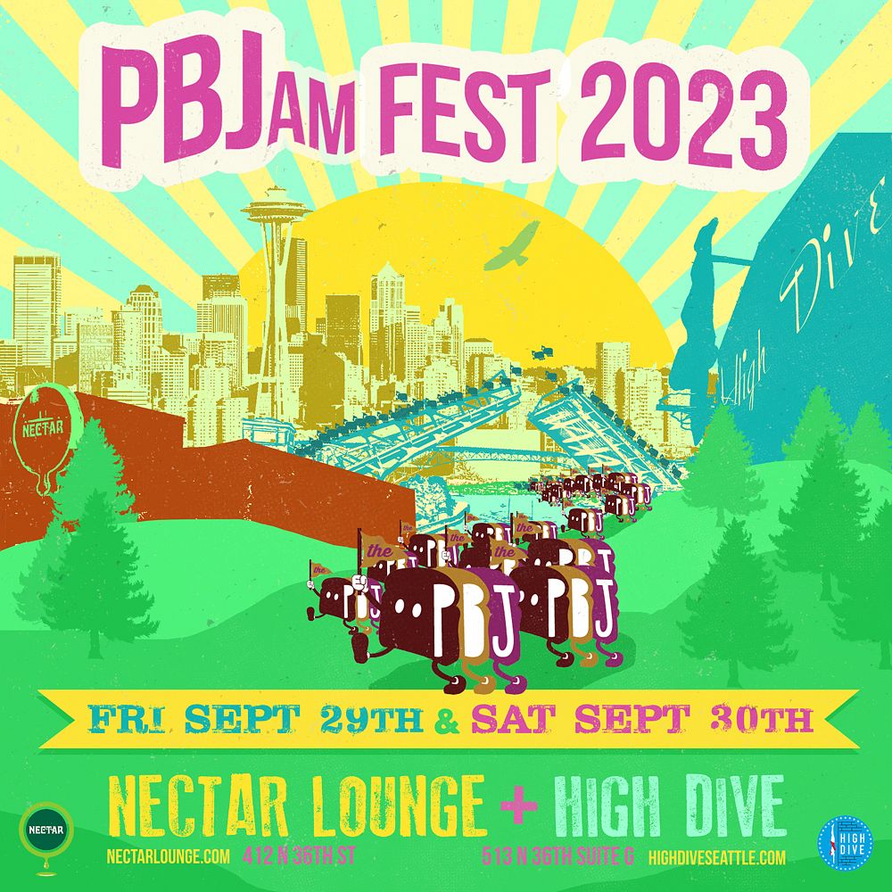 PBJam Fest 2023 (Full Weekend Pass FRI+SAT) Tickets at Nectar Lounge in ...