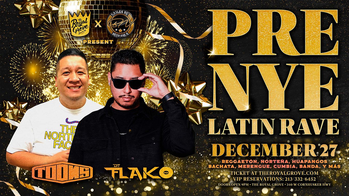 Banda Rave Congress Pre-NYE Latin Rave - Nortena - Banda - Corridos Tickets at The Royal ...
