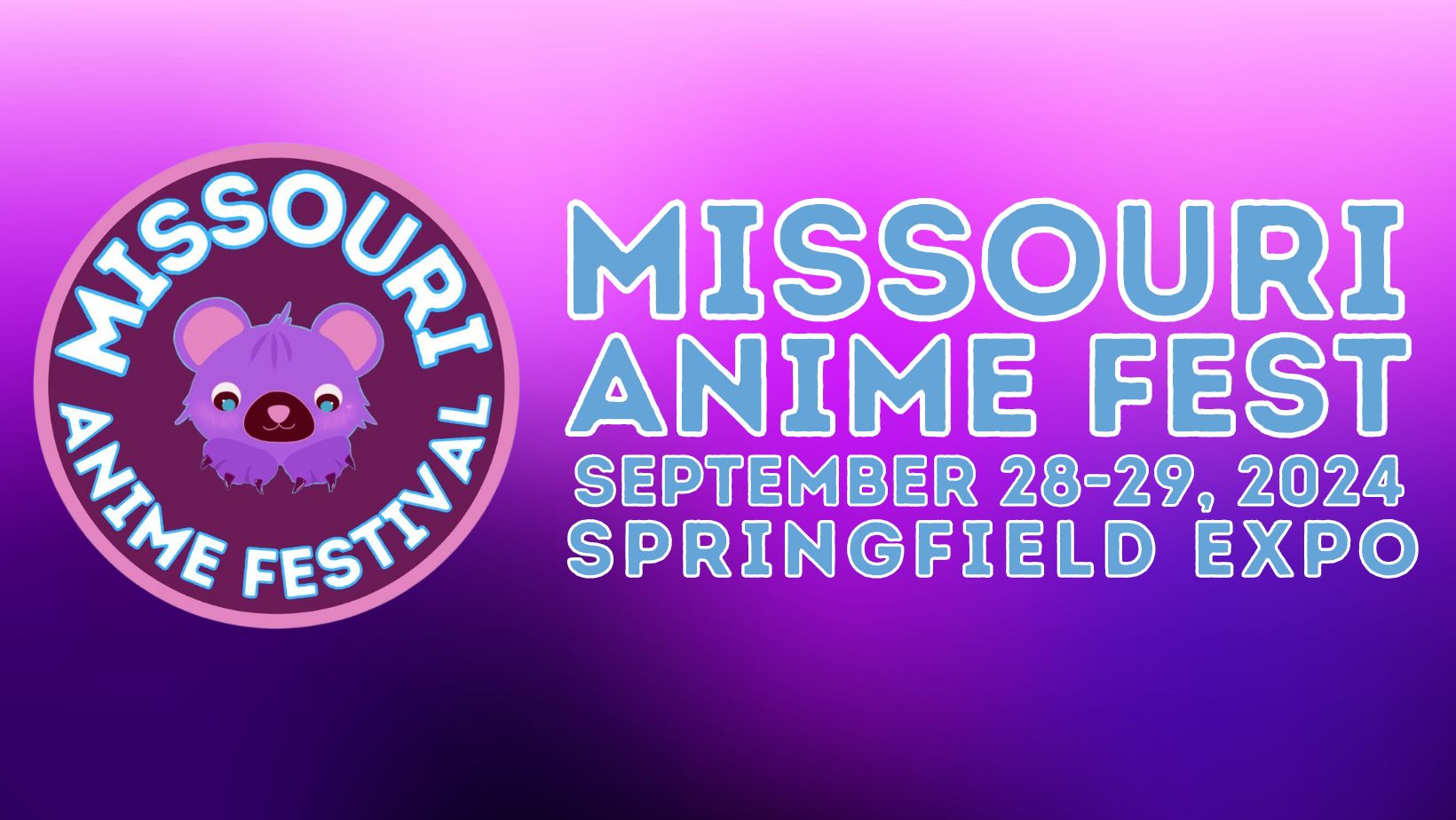 Missouri Anime Fest 2024 Tickets at Springfield Expo Center in