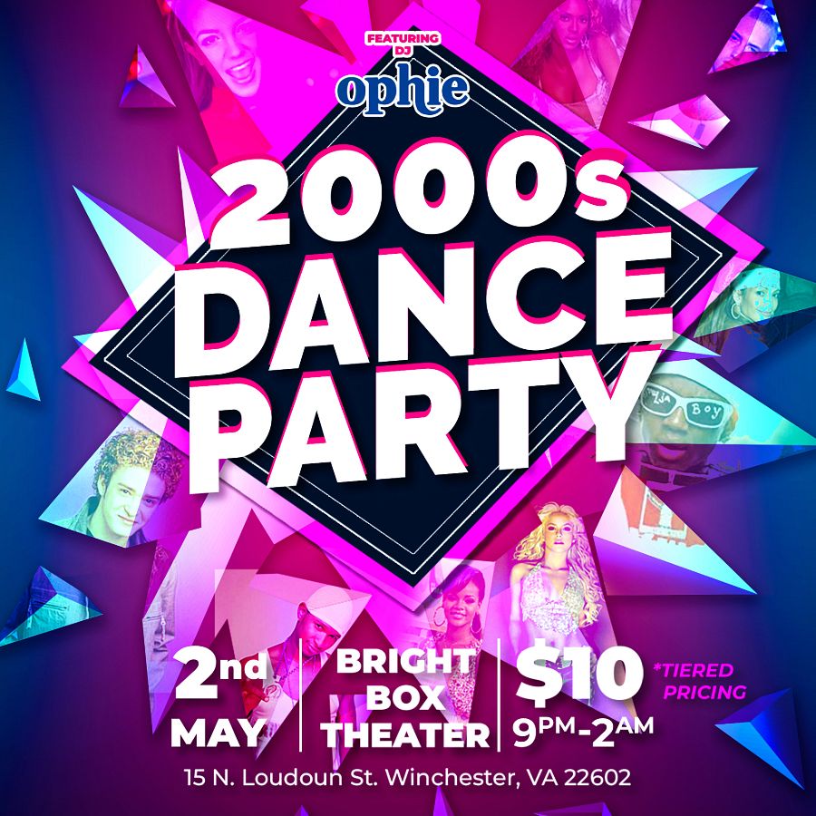 2000's Dance Party Apple Blossom Edition Tickets at Bright Box
