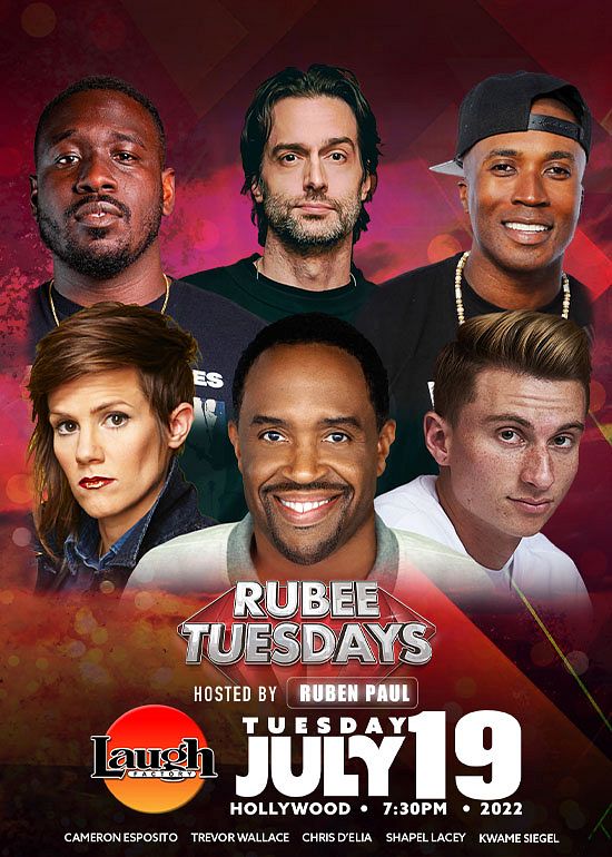 Rubee Tuesdays Tickets at Laugh Factory Hollywood in Los Angeles by ...