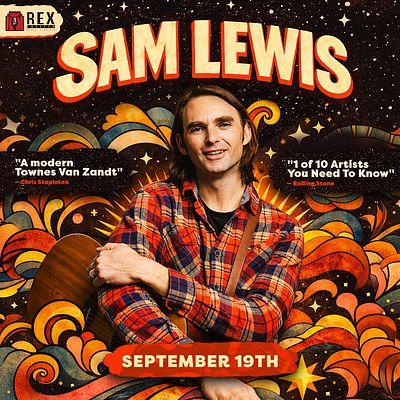 Sam Lewis Abc Sam Lewis Tickets at The Rex Theater- Galax Reserved in Galax by The ...