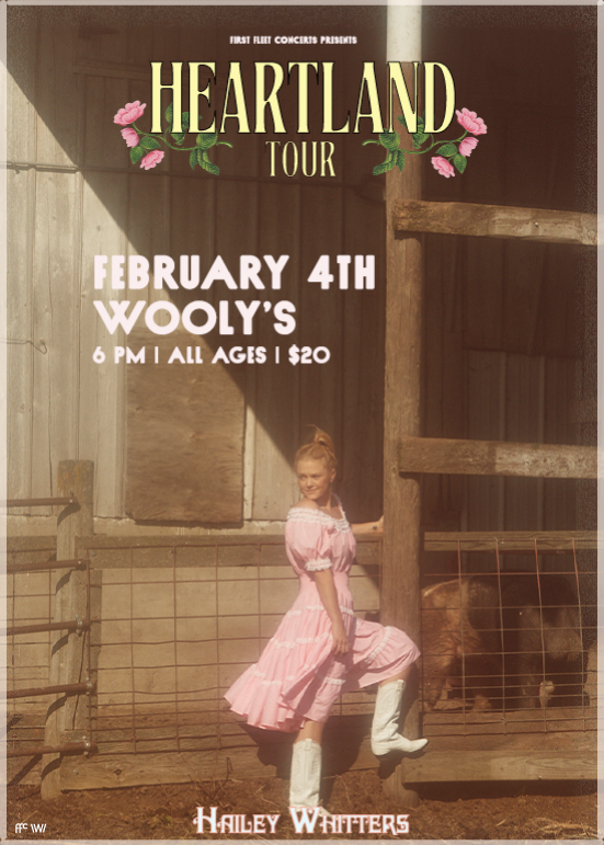 Hailey Whitters - Heartland Tour Tickets at Wooly's in Des Moines by ...