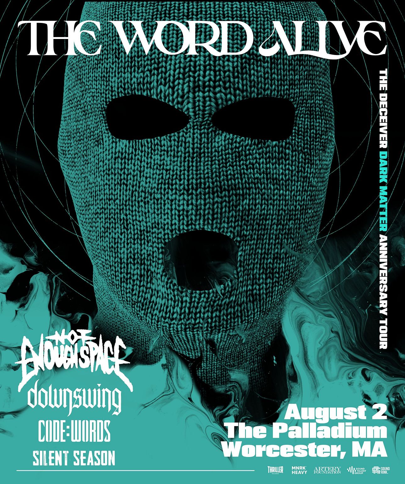 The Word Alive - The Deceiver & Dark Matter Anniversary Tour