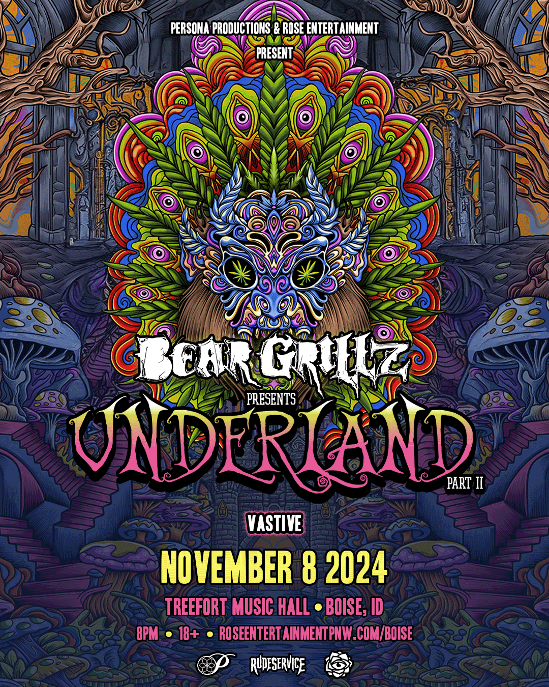 Bear Grillz Presents The Underland Tour Tickets At Treefort Music Hall