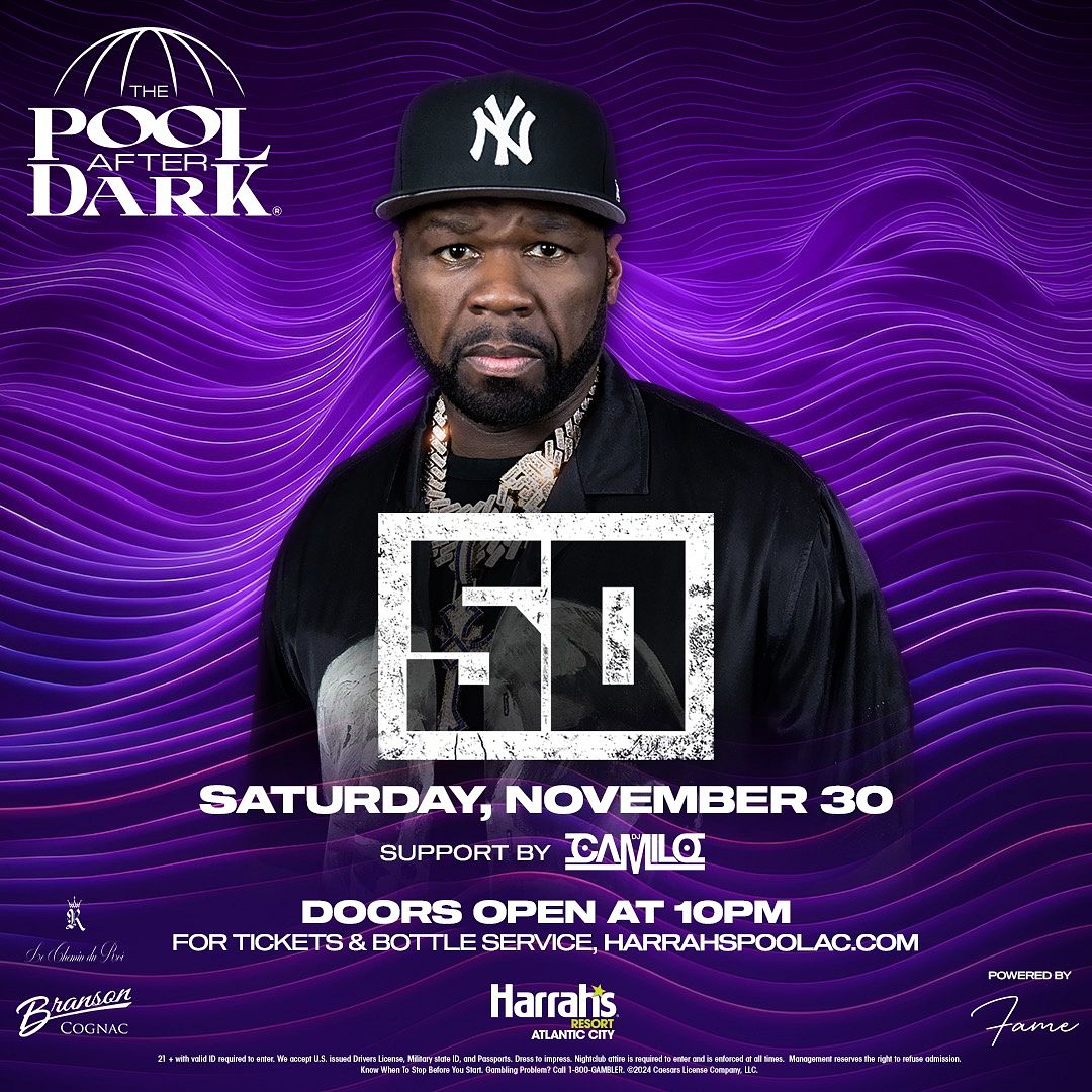 50 CENT at The Pool After Dark Saturday, November 30, 2024