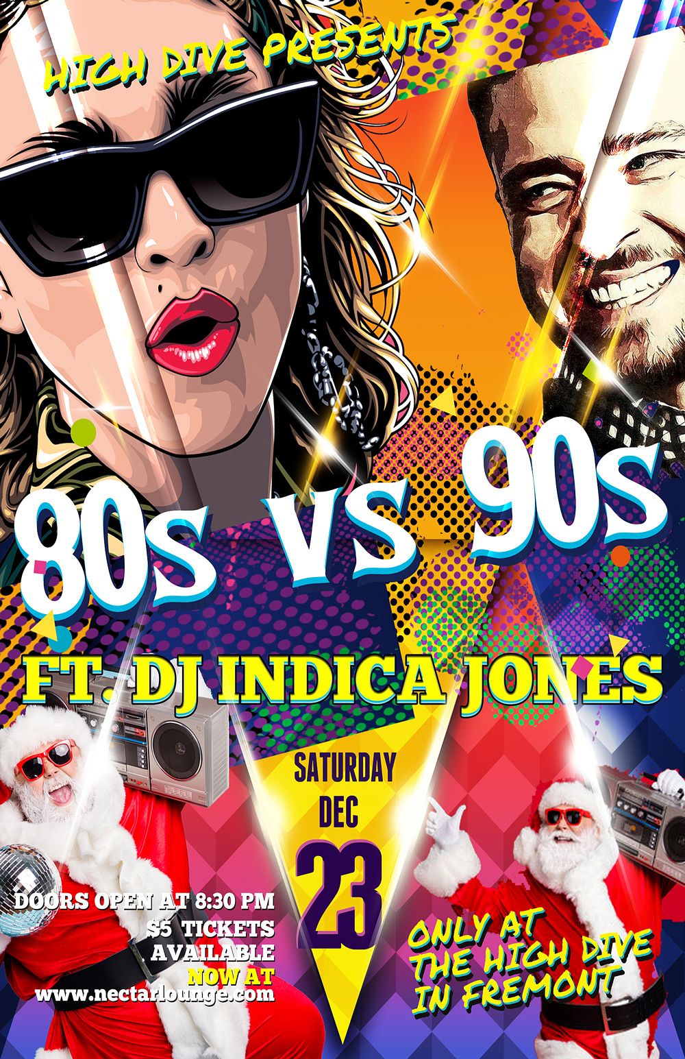 '80s VS '90s featuring DJ Indica Jones Tickets at High Dive in Seattle ...
