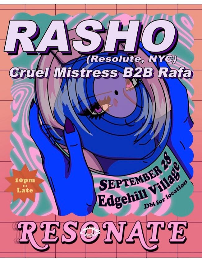 Resonate ft. RASHO [Secret Location] Tickets at Edgehill Speakeasy in ...
