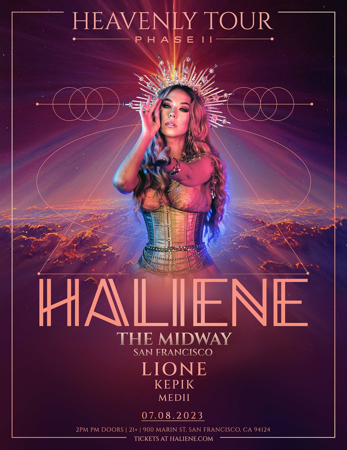 HALIENE 'Heavenly' Tour Tickets at The Midway in San Francisco by
