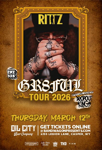 Rittz - Gr8ful Tour, with Dropout Kings Tickets at Oil City Beer