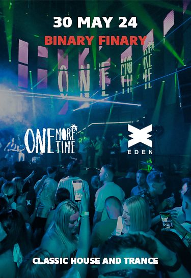 One More Time Ibiza | Binary Finary