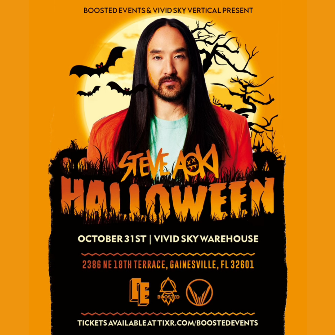 Steve Aoki Halloween Sponsored by Celsius Tickets at Vivid Sky